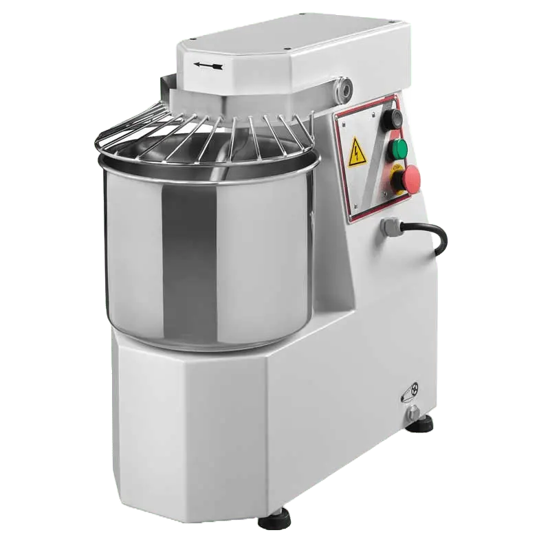 13-Quart Single-Speed Spiral Dough Mixer – 208V, 0.75 Hp, 3-Phase, Omcan 13162 1