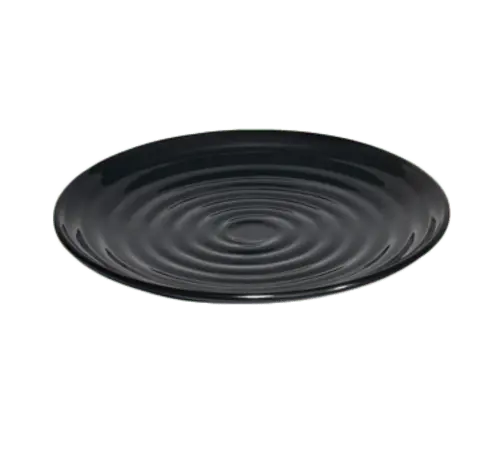 15" Black Melamine Round Dinner Plate – Ml-84-Bk By Get Enterprises | Denson Cfe 1