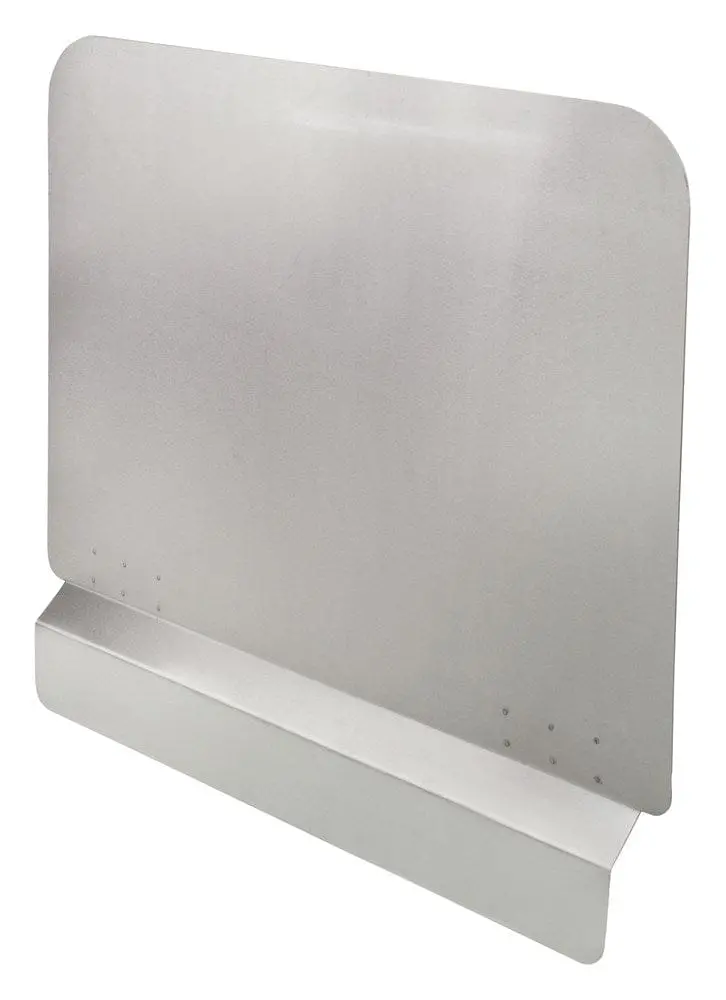 20.5" X 18" Stainless Steel Fryer Splash Guard With Secure Clips – Winco Sfsg-2018 | Denson Cfe 1