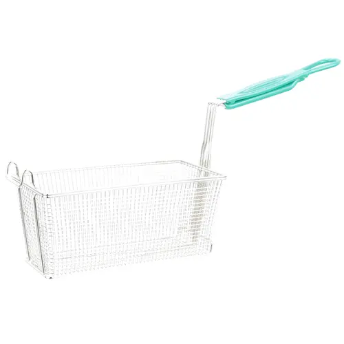 Allpoints 225-1071 E-Z Grip Plus Fryer Basket With Vinyl-Coated Ergonomic Handle 1