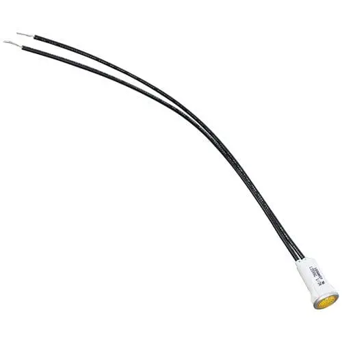 Allpoints 381080 Amber Signal Light – 1/2" Diameter, 125V | Denson Cfe 1