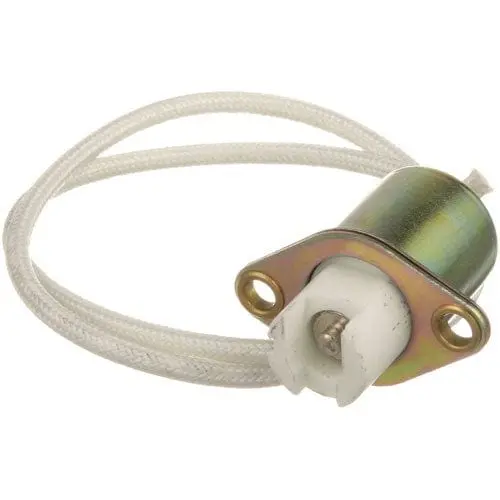 Allpoints 381108 High-Temperature Lamp Socket With 18" Wire Leads | Denson Cfe 1