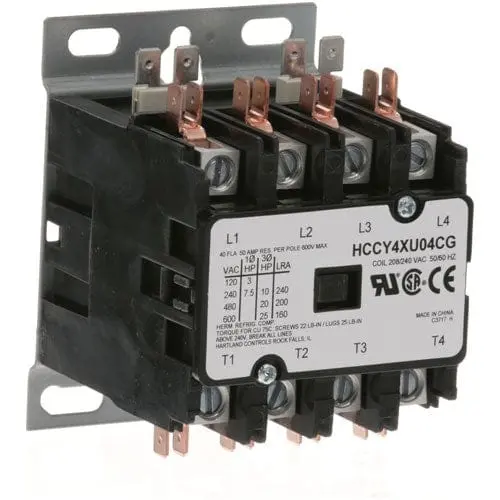 Allpoints 441087 Four-Pole Contactor – 40–50A, 208–240V | Denson Cfe 1