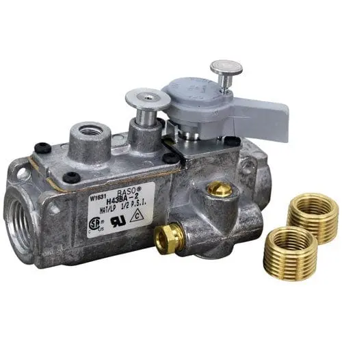 Allpoints 54-1023 Dual-Fuel Pilot Safety Valve – Ng/Lp Compatible, 1/2" In/Out, 1/4" Pilot | Denson Cfe 1