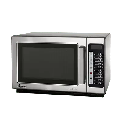 Amana Rcs10Ts 1000W Commercial Microwave – 1.2 Cu. Ft. Capacity, 120V 1