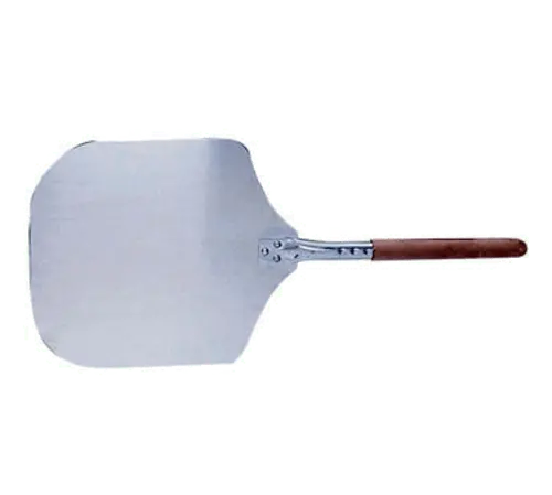 American Metalcraft 2814 Pizza Peel — 28" Overall, Aluminum Blade (16" X 14"), Wood Handle 1