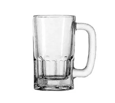 Anchor 1150U 10 Oz Beer Wagon Mug – Clear Glass, 5.125" Height 1