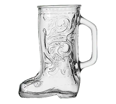 Anchor Hocking 162U Western Boot Beer Mug – 12.5 Oz, Classic Design 1