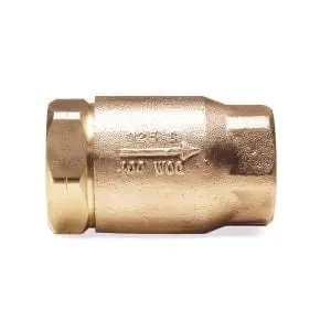 Apollo 6150301 Bronze In-Line Check Valve – 1/2" Fnpt, Soft Seat, 1.4 Gpm 1