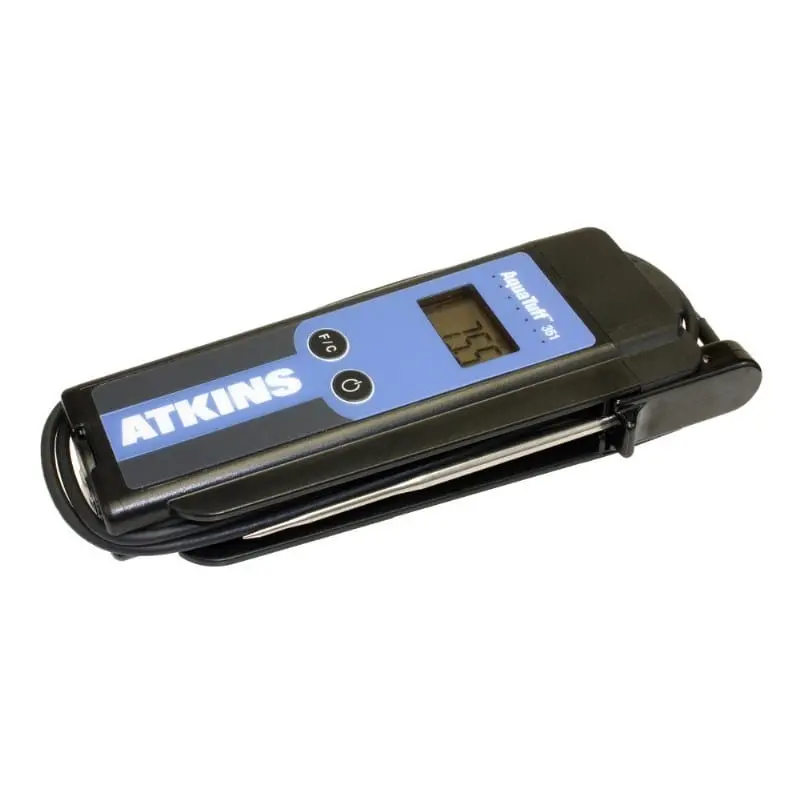 Aquatuff Waterproof Digital Thermocouple With Duraneedle Wrap&Stow Probe 1