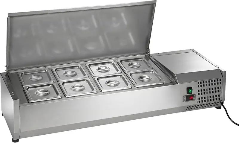 Arctic Air Acp48 Refrigerated Sandwich Prep Table – 47.25-Inch Width, 115V 1