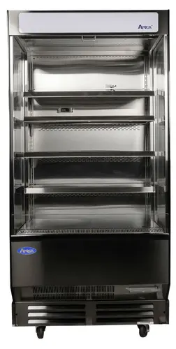 Atosa Aom-40B 40" Open-Air Refrigerated Merchandiser – 14.4 Cu. Ft. Capacity | Denson Cfe 1