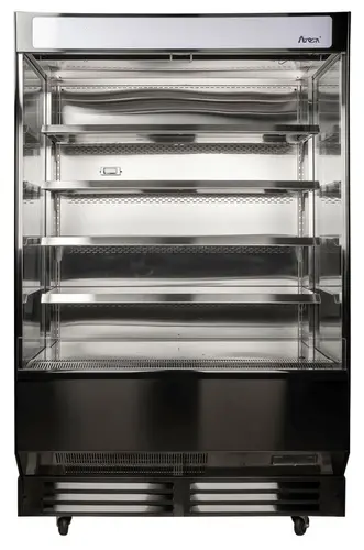 Atosa Aom-50B 51.4" Open-Air Refrigerated Merchandiser – 16.5 Cu. Ft. | Denson Cfe 1