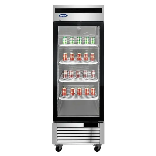 Atosa Mcf8701Gr Single-Section Freezer Merchandiser – 27"W × 31.7"D × 83.1"H | Denson Cfe 1