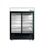 Atosa Mcf8727Gr Dual-Section Glass Door Refrigerated Merchandiser – 44.9 Cu Ft, Black Steel Frame 1