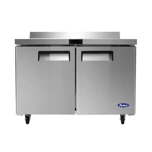 Atosa Mgf8413Gr 48" Two-Door Stainless Steel Worktop Freezer | Denson Cfe 1
