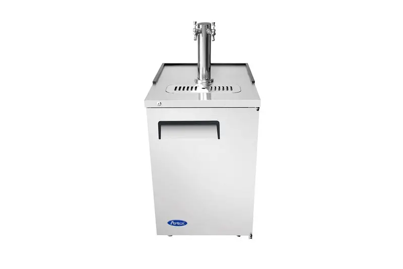 Atosa Mkc23 Dual-Faucet Keg Tower Cooler – 23" Compact Draft Beer Dispensing Unit 1