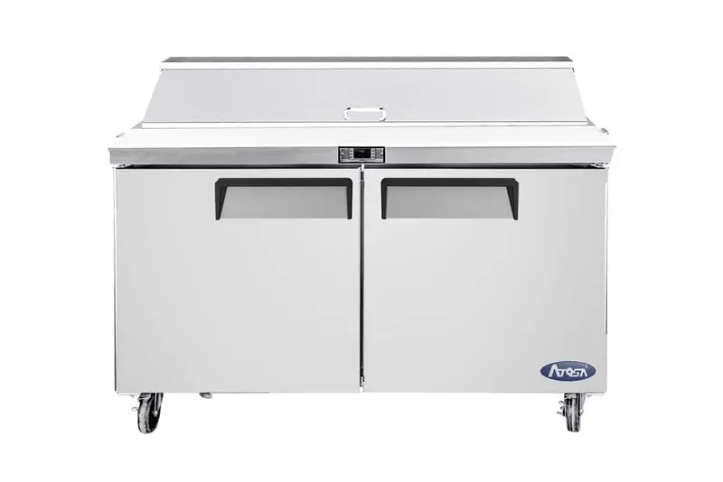 Atosa Msf8302Gr 48-Inch Refrigerated Sandwich Prep Table – Stainless Construction 1