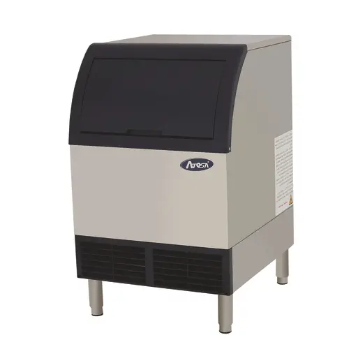 Atosa Yr280-Ap-161 Air-Cooled Cube Ice Maker With Integrated Bin – 283 Lb/24 Hr 1