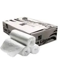 Berry Rhino-X Hdpe Garbage Bags – 30" X 38", 13 Micron, Food-Grade & Clear (500/Case) | Denson Cfe 1