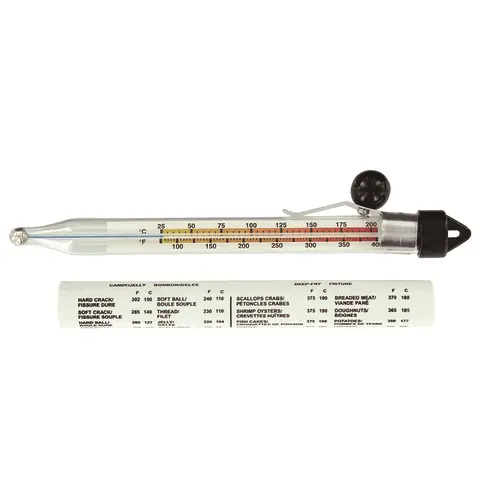 Bios 5905 Waterproof Deep-Fry Thermometer: Protective Sleeve & Secure Pan Clip | Heavy-Duty Candy Thermometer By Denson Cfe 1