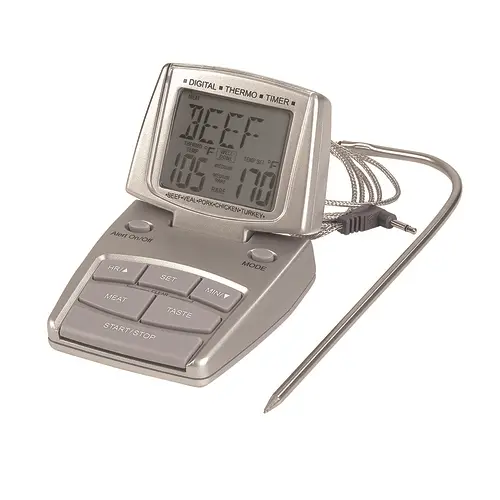 Bios Dt100 Smart Digital Meat Thermometer: Pre-Set Doneness Levels & Auto-Shutoff | Chef-Grade Cooking Assistant By Denson Cfe 1