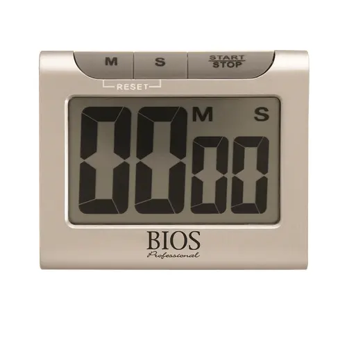Bios Dt122 Jumbo Lcd Timer – Memory Recall, Magnetic Back, Stand & Belt Clip 1