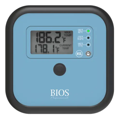 Bios Dt137 Digital Dishwasher Thermometer – Nsf-Certified, Ip67 Rated, 32°F–194°F Range 1