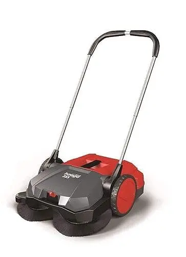 Bissell Biggreen Bg355 Triple-Brush Power Sweeper – 21-Inch Push-Style Floor Cleaner 1