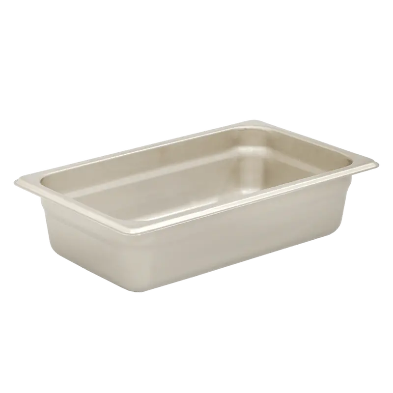 Browne 1/4-Size Steam Table Pan – 5781402, 2.5" Deep, 24-Gauge Anti-Jam | Denson Cfe 1