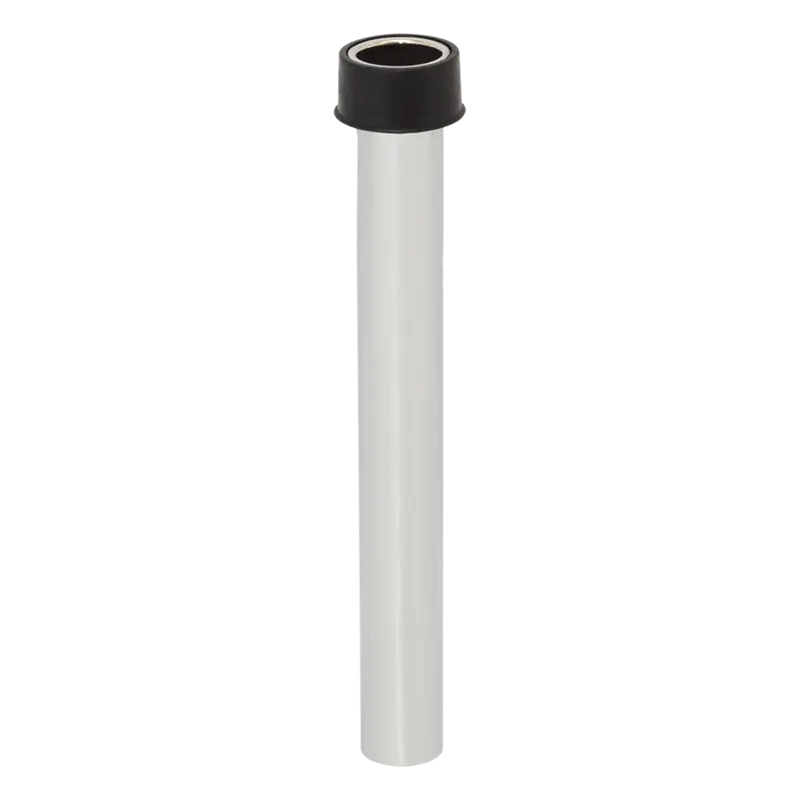 Browne 10-Inch Chrome-Plated Brass Overflow Tube – Commercial Sink Replacement Part 1