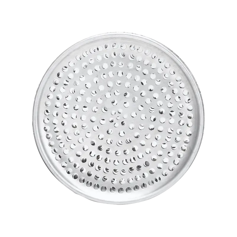 Browne 12" Perforated Aluminum Pizza Tray – Even Heat Distribution & Drainage 1