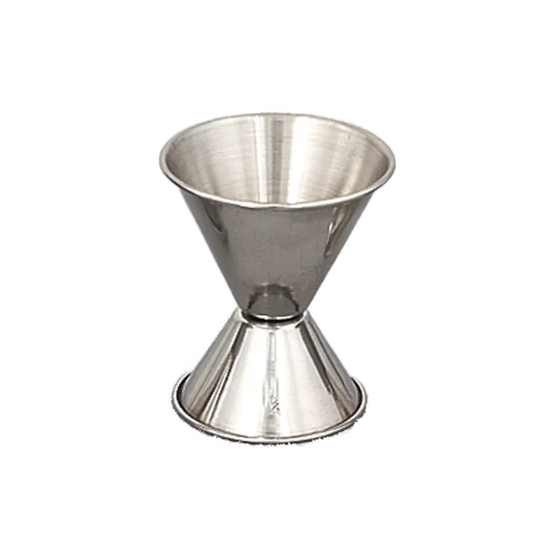 Browne 1291 Stainless Steel Dual-Scale Jigger (0.75 & 1.5 Oz) | Denson Cfe 1