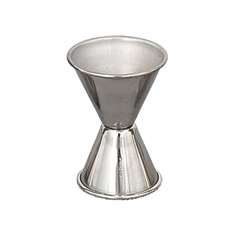 Browne 1292 Stainless Steel Dual-Scale Jigger (1 & 1.5 Oz) | Denson Cfe 1