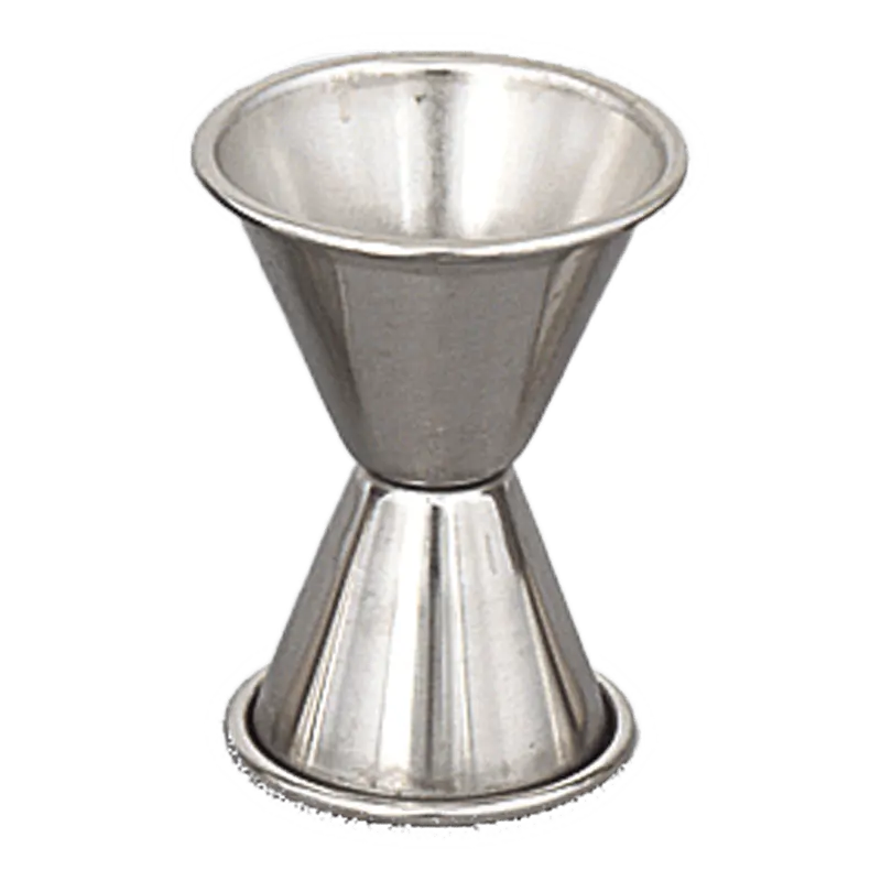 Browne 1294 Stainless Steel Dual-Scale Jigger (0.75 & 1.25 Oz) | Denson Cfe 1