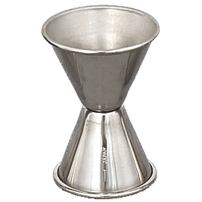 Browne 1295 Stainless Steel Dual-Scale Jigger (1 & 1.25 Oz) | Denson Cfe 1