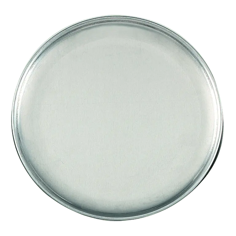 Browne 18" Coupe-Style Aluminum Pizza Plate – 18-Gauge – Denson Cfe 1