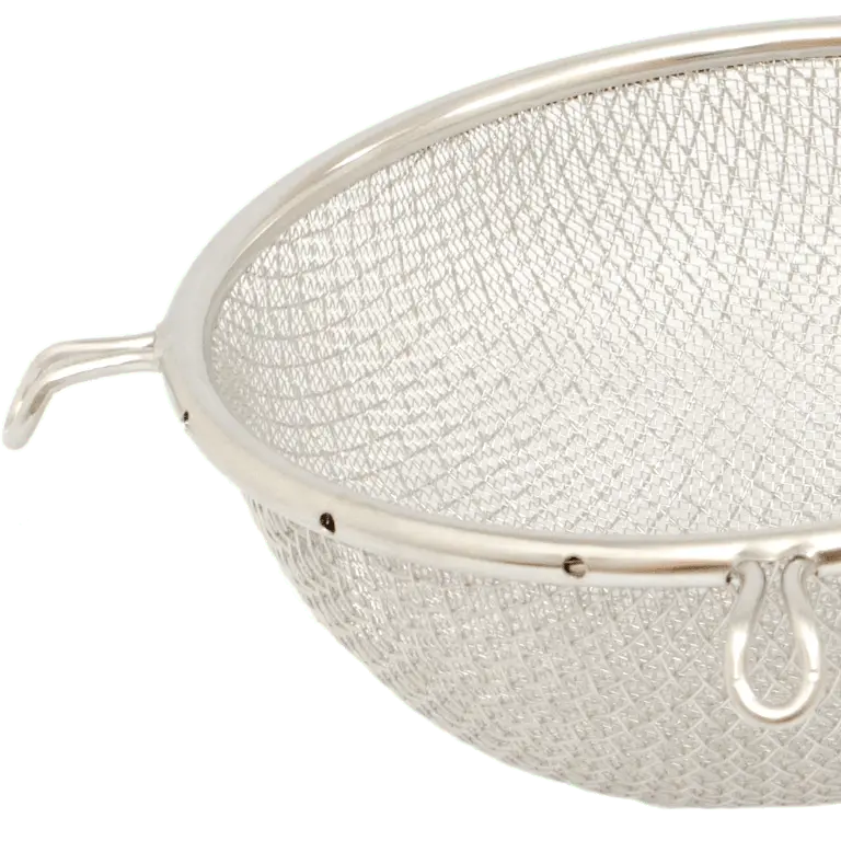 Browne 18096 Compact Double-Mesh Fine Strainer – 6.25-Inch (16 Cm) Durable Stainless Steel 1