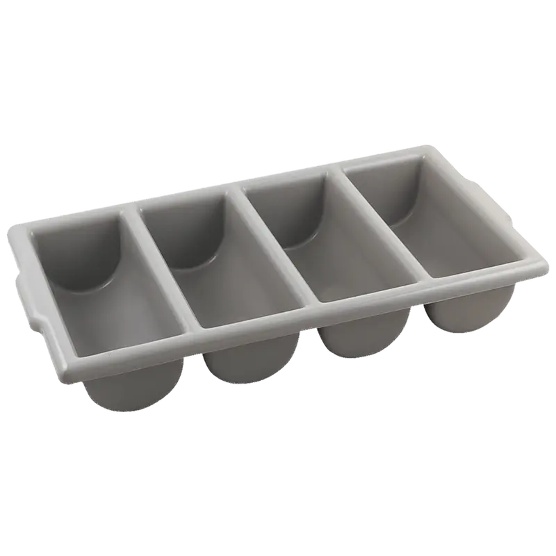 Browne 1990 Four-Section Cutlery Organizer Box – Stainless Steel Storage | Denson Cfe 1