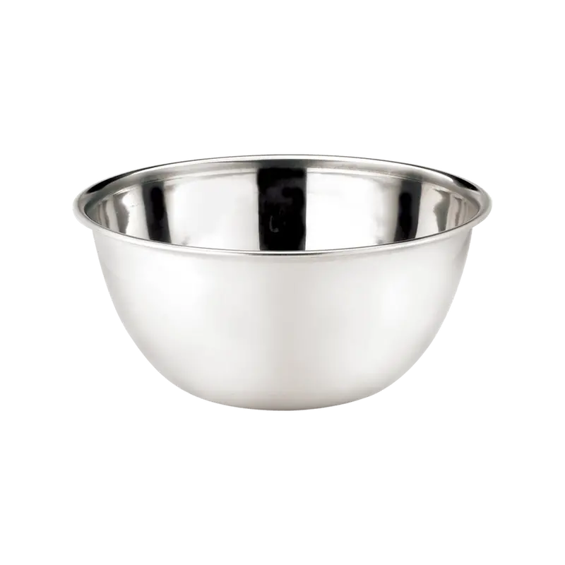 Browne 4-Quart 18/8 Stainless Steel Mixing Bowl | Denson Cfe 1