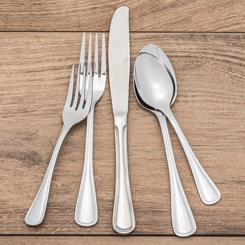 Browne 501903 Paris-Style Dinner Fork — 18/0 Stainless Steel, 7.3" (18.5 Cm) | Denson Cfe 1