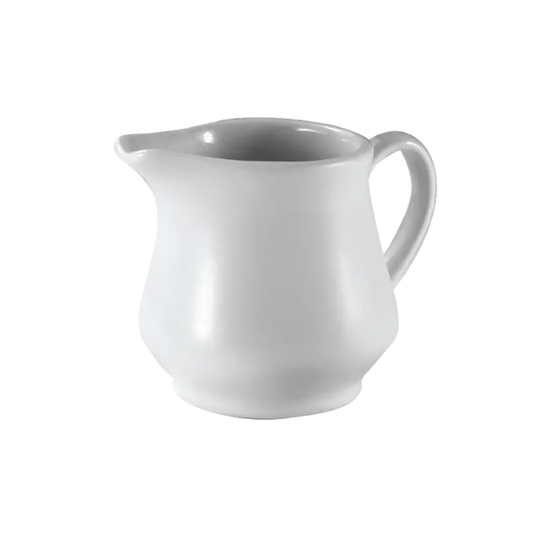 Browne 563930 6-Ounce Ceramic Creamer – Matte White Finish 1