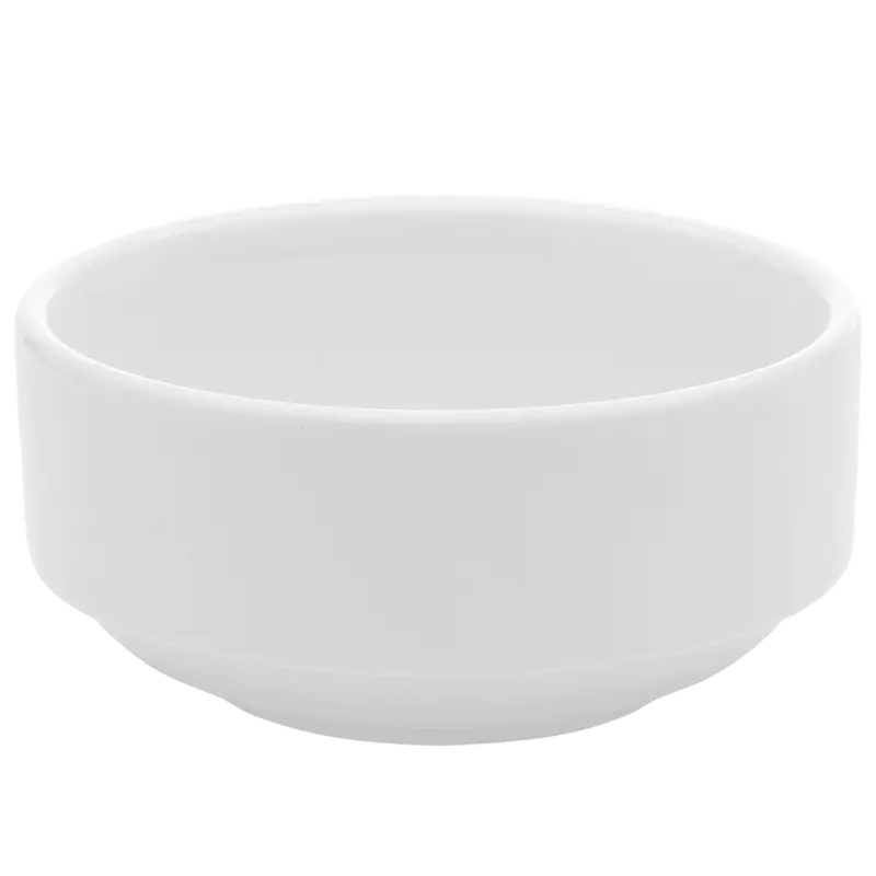 Browne 563950 Stackable White Porcelain Soup & Salad Bowls – 10.5 Oz, Case Of 12 | Denson Cfe 1