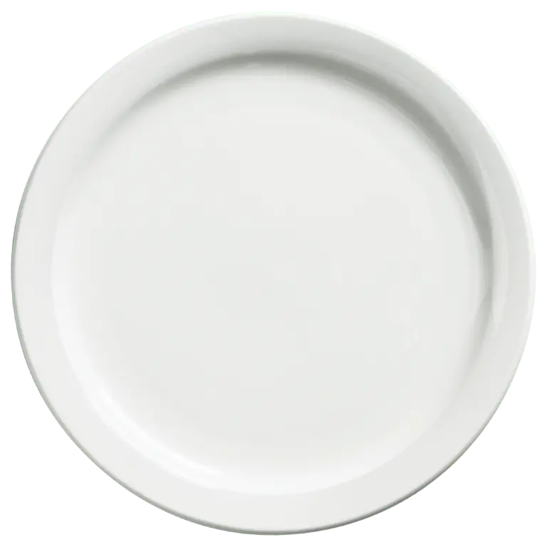 Browne 563966 Palm 10.4" (26.4 Cm) Rimmed Dinner Plate | Denson Cfe 1