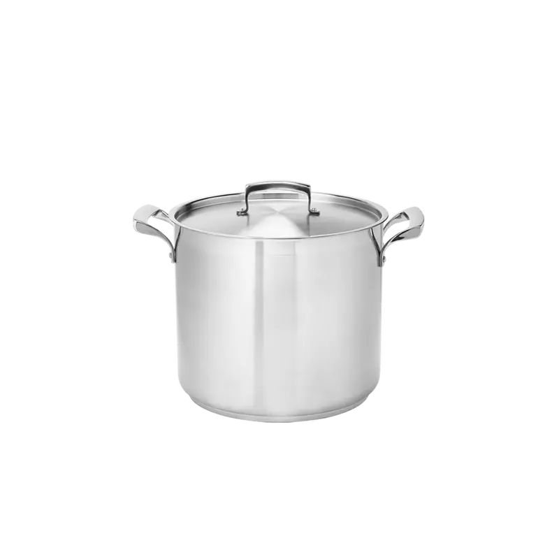 Browne 5723912 Thermalloy 12-Quart Deep Stainless Steel Stock Pot – Nsf Certified – Denson Cfe 1