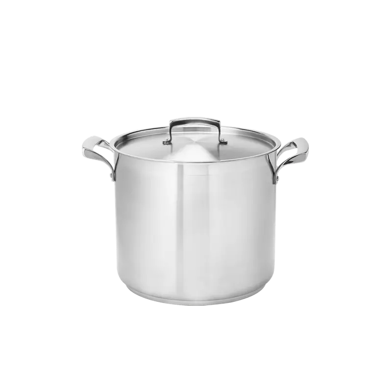 Browne 5723916 Thermalloy 16-Quart Deep Stainless Steel Stock Pot – Nsf Certified – Denson Cfe 1