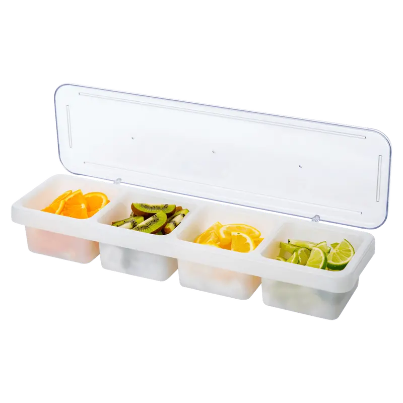Browne 574837 Four-Section Covered Bar Caddy – Compact Organizer | Denson Cfe 1