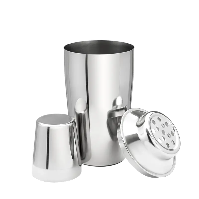 Browne 57506 14.5 Oz Stainless Steel Cocktail Shaker With Integrated Lid And Built-In Strainer | Denson Cfe 1
