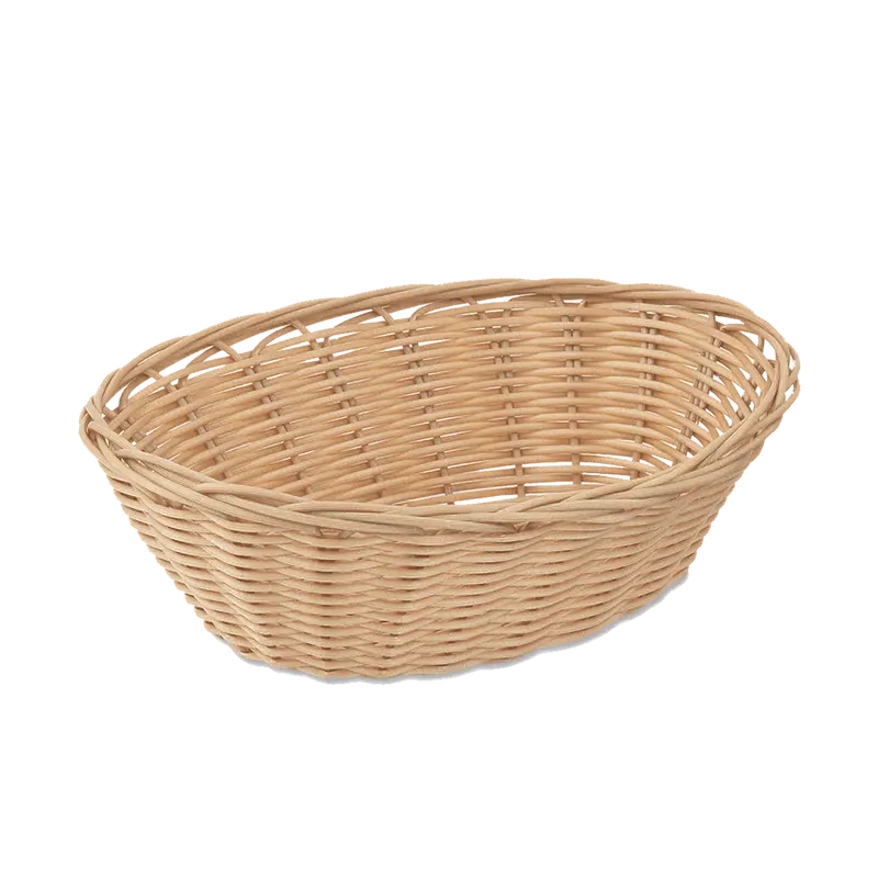 Browne 575443 Polypropylene Oval Basket – 9" X 7" X 3" | Denson Cfe 1