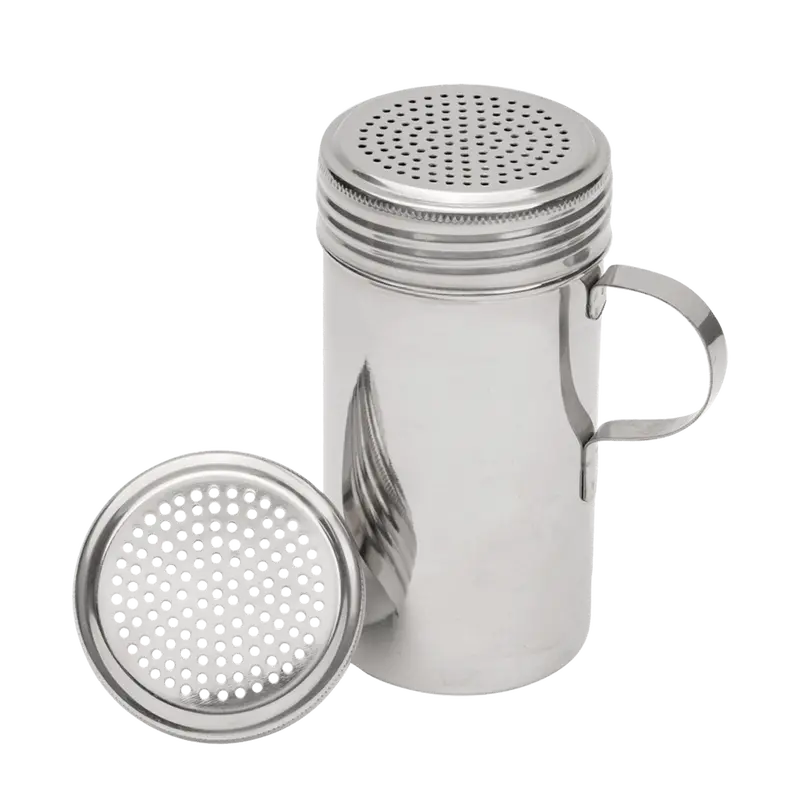 Browne 575699 12-Ounce Stainless Steel Dredge With Comfort Grip Handle | Denson Cfe 1